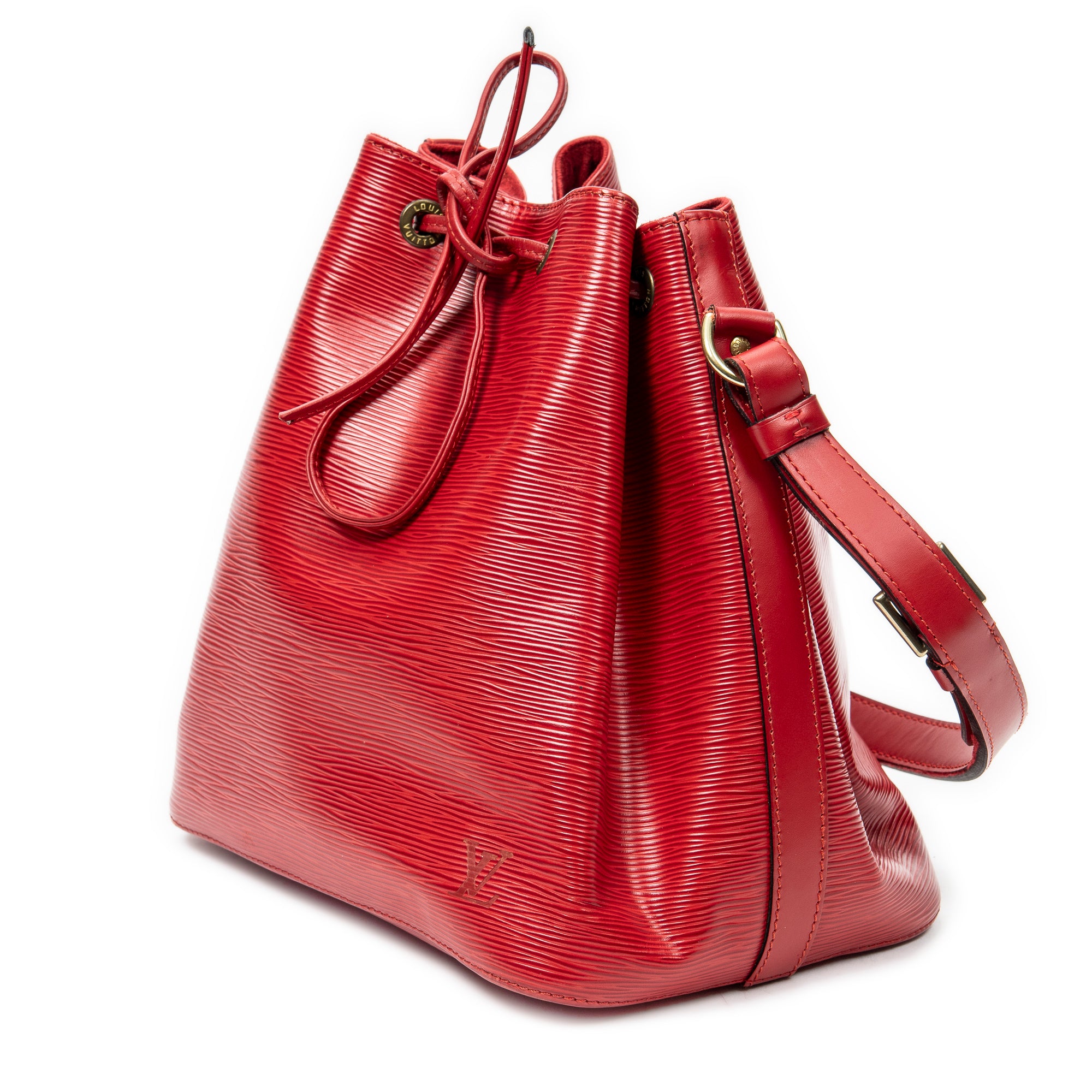 Shoulder Bag Noe PM Red Epi