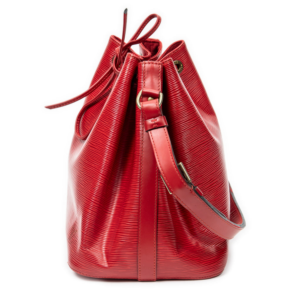 Shoulder Bag Noe PM Red Epi