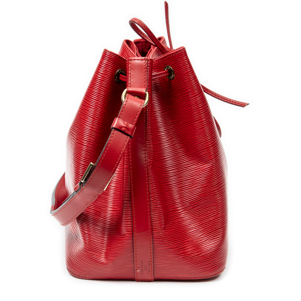 Shoulder Bag Noe PM Red Epi