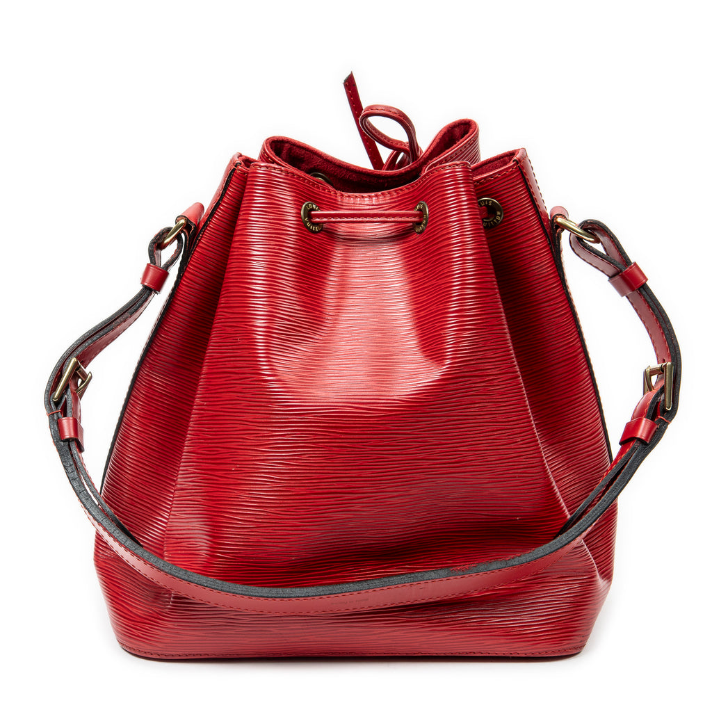 Shoulder Bag Noe PM Red Epi