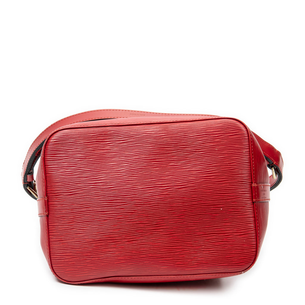 Shoulder Bag Noe PM Red Epi
