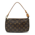 Pouch Pochette Accessoires Brown Monogram Canvas