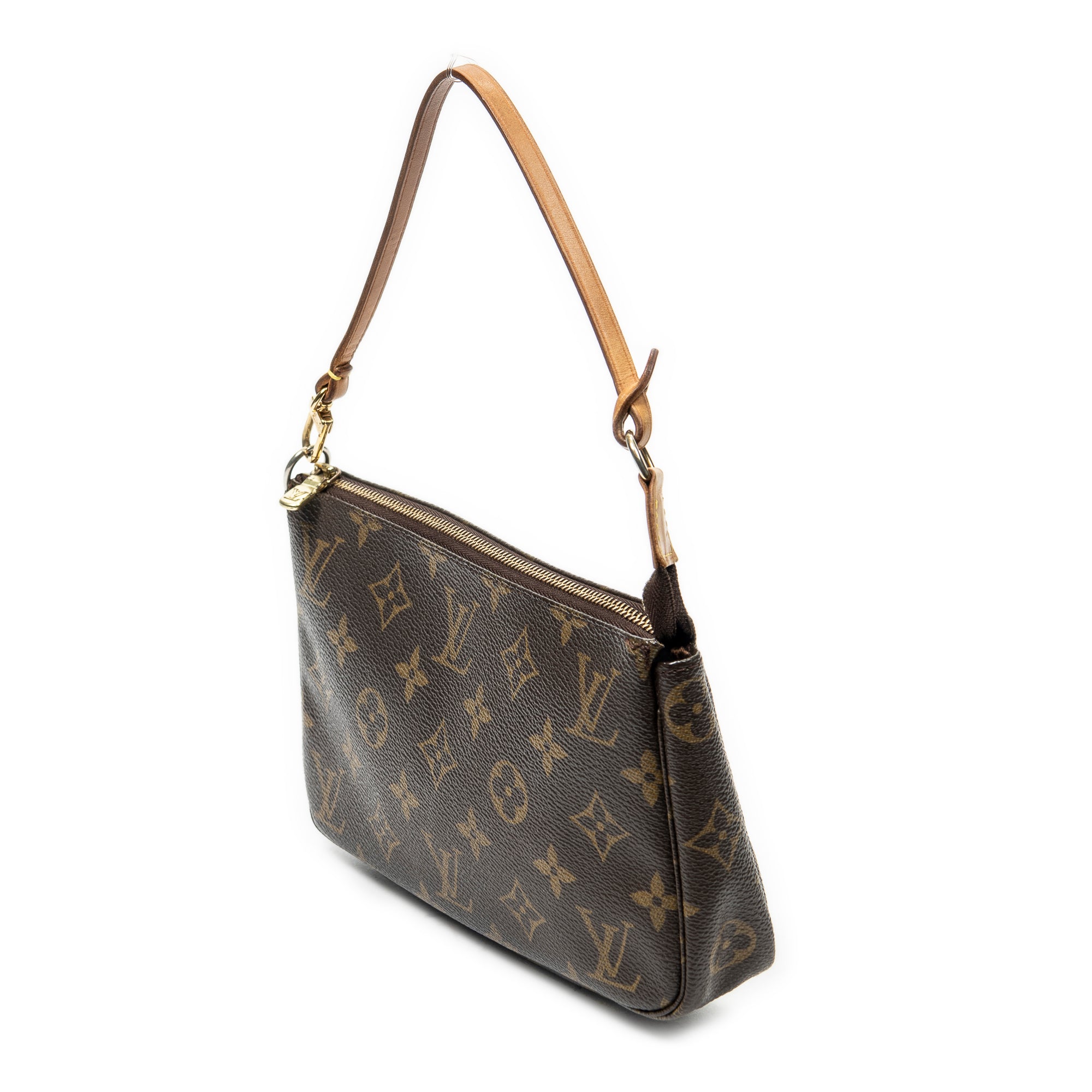 Pouch Pochette Accessoires Brown Monogram Canvas