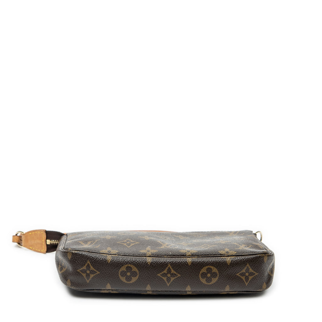 Pouch Pochette Accessoires Brown Monogram Canvas