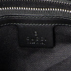 Bolso de hombro Tigers GG Square Messenger Supreme de lona revestida negra