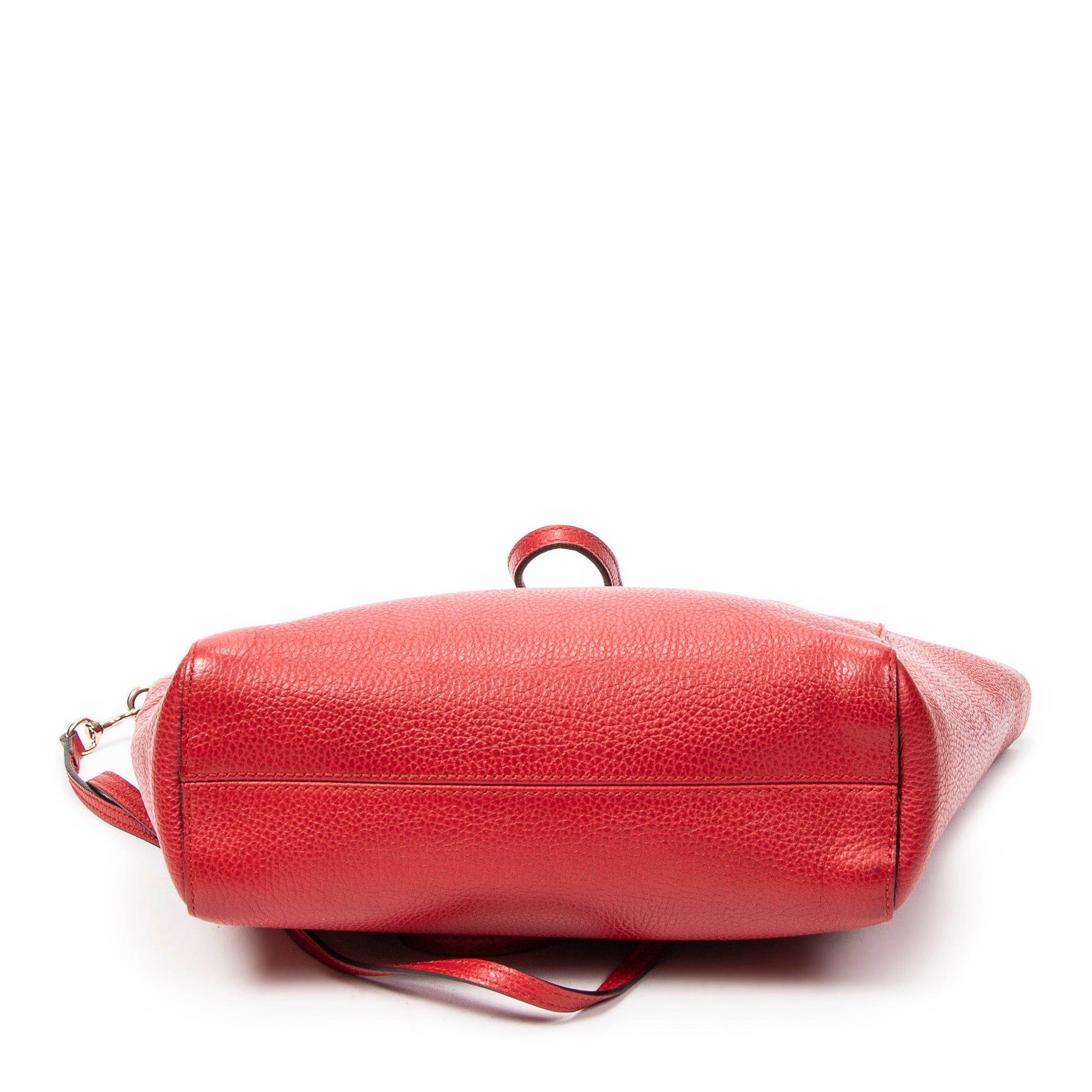 Gucci - Sac porté main moyen Swing - Rouge