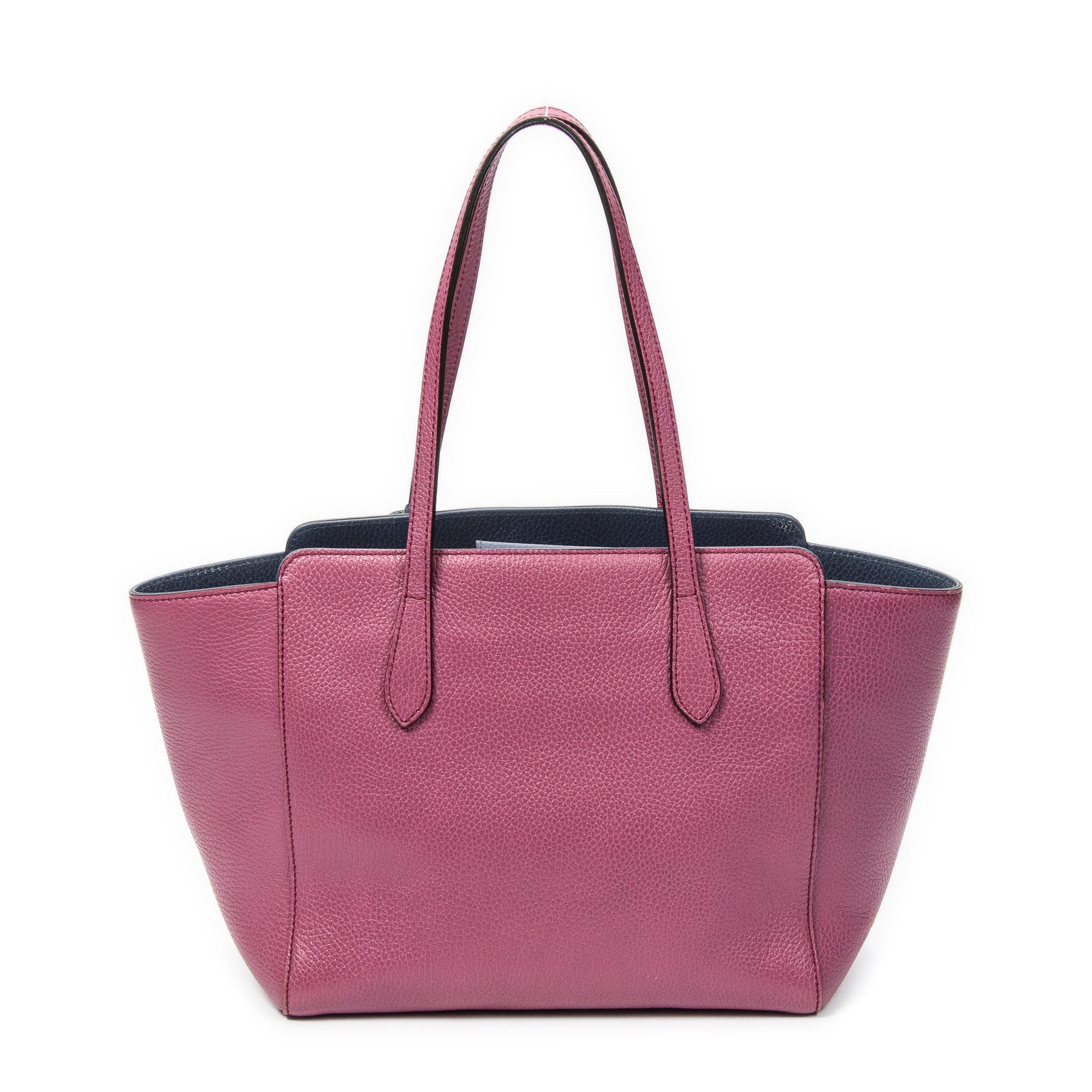Gucci - Petit sac cabas bicolore Swing - Violet