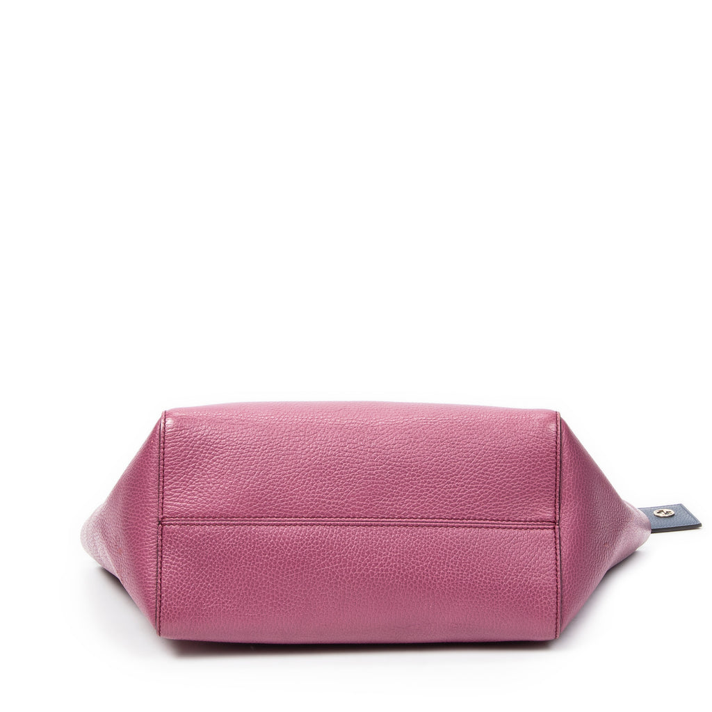 Gucci - Petit sac cabas bicolore Swing - Violet