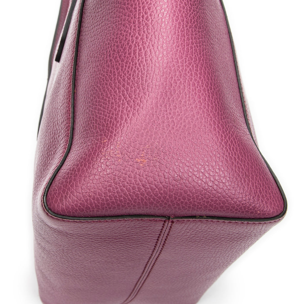 Gucci - Petit sac cabas bicolore Swing - Violet