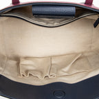 Gucci - Petit sac cabas bicolore Swing - Violet