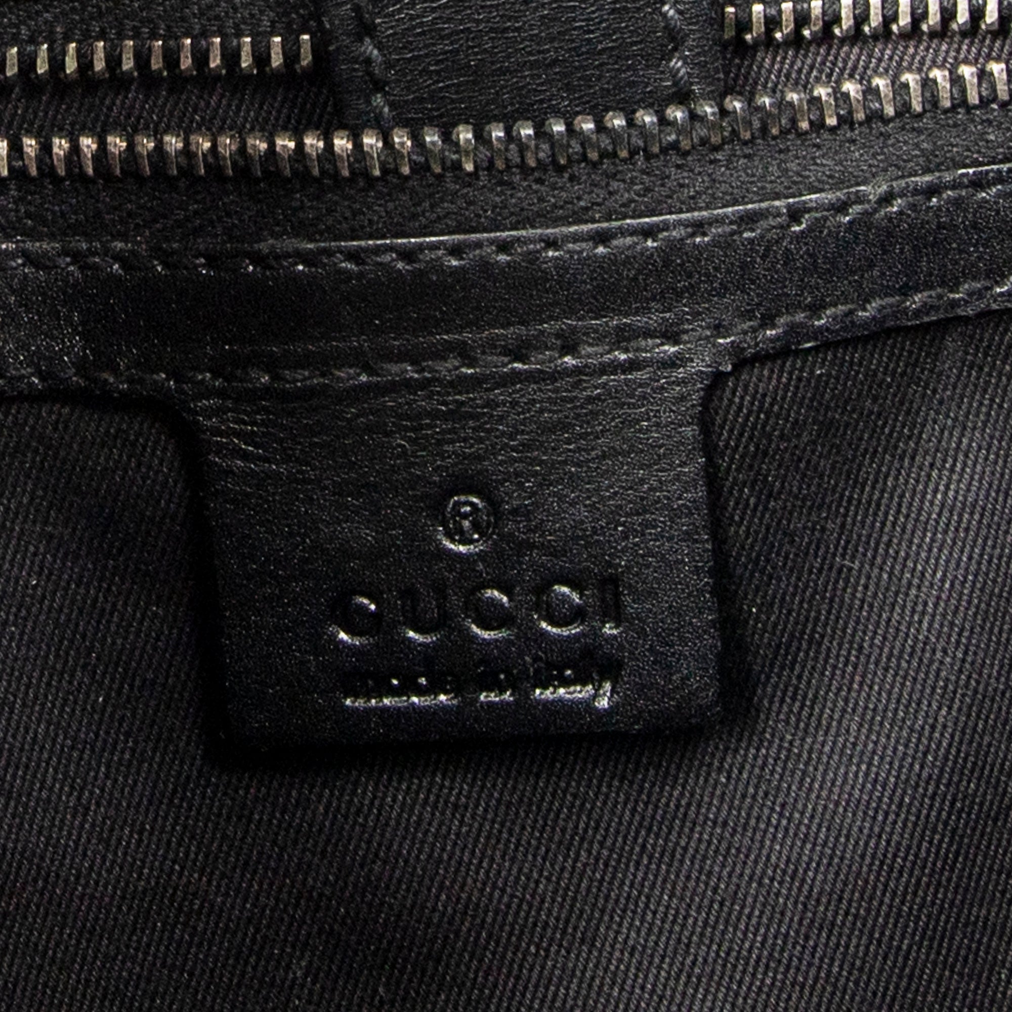 Shoulder Bag Vertical Tote Black Monogrammed Canvas