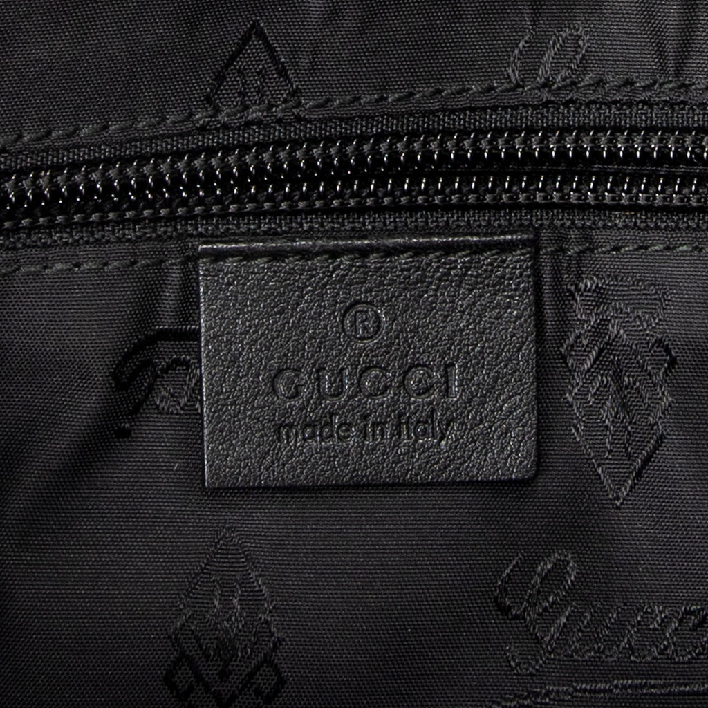 Shoulder Bag Small Flap Messenger Black Guccissima Leather