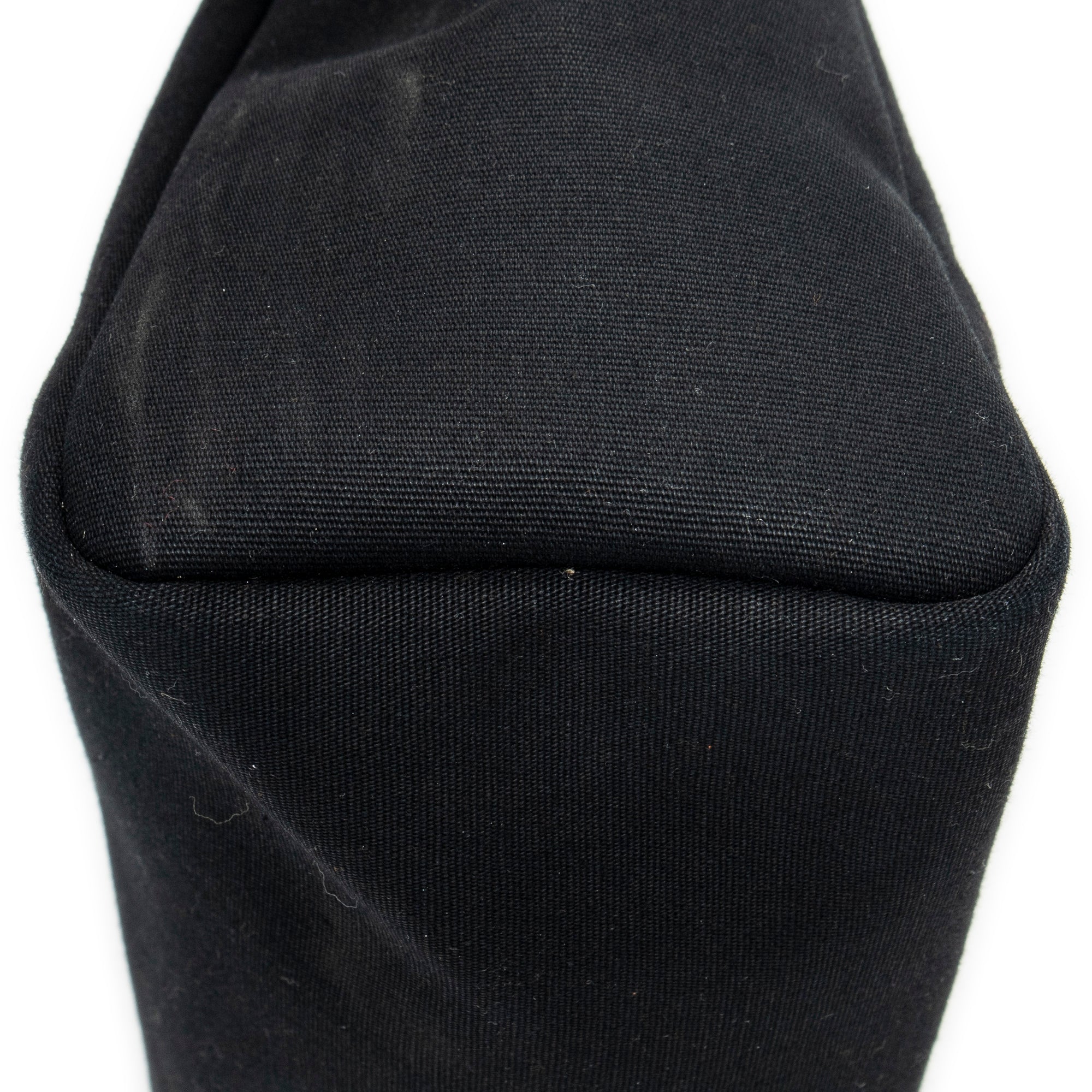 Shoulder Bag Herbag 2 in 1 PM Black Toile Officier Canvas