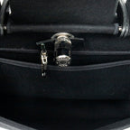Shoulder Bag Herbag 2 in 1 PM Black Toile Officier Canvas