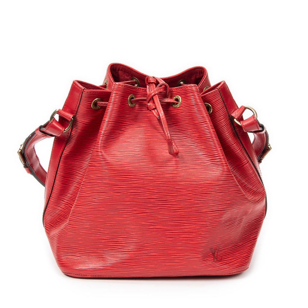 Shoulder Bag Noe PM Red Epi