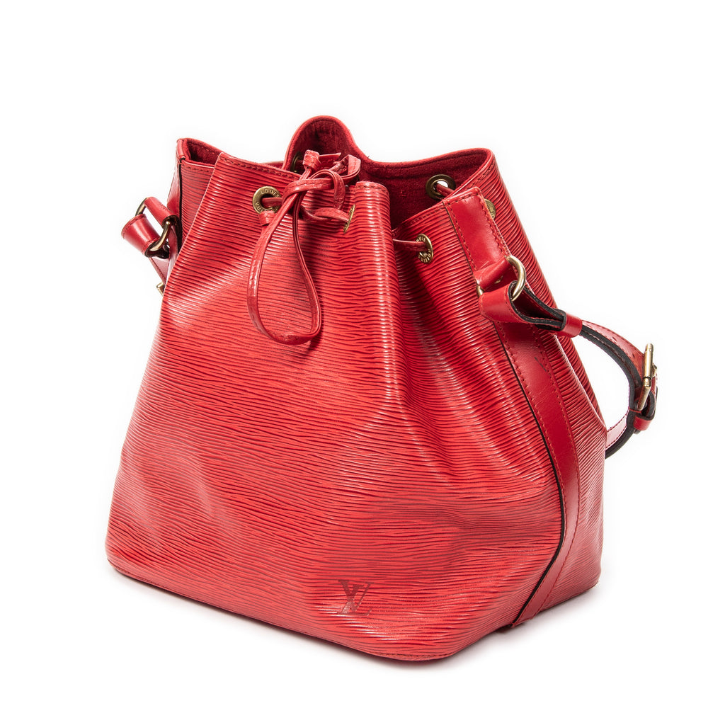Shoulder Bag Noe PM Red Epi