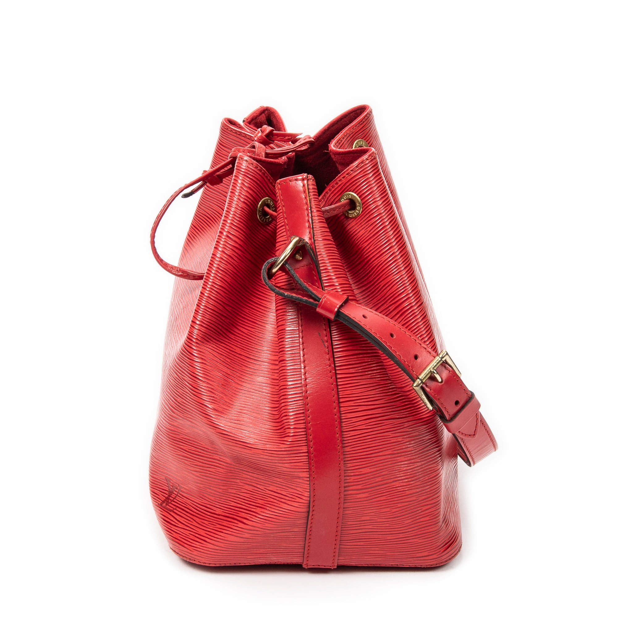 Shoulder Bag Noe PM Red Epi