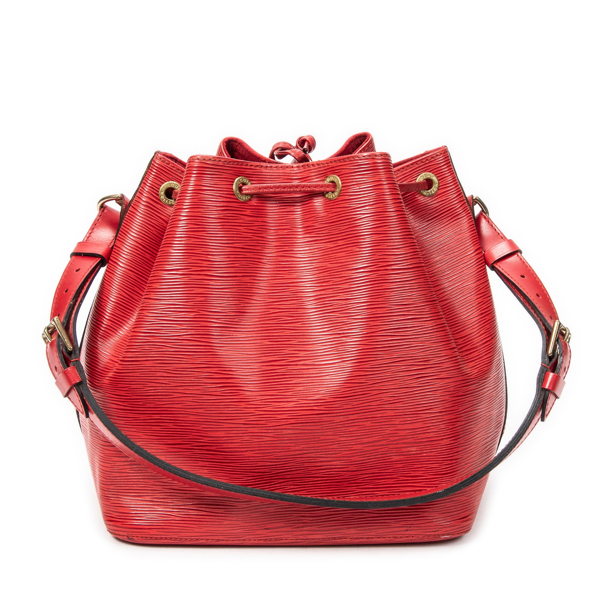 Shoulder Bag Noe PM Red Epi