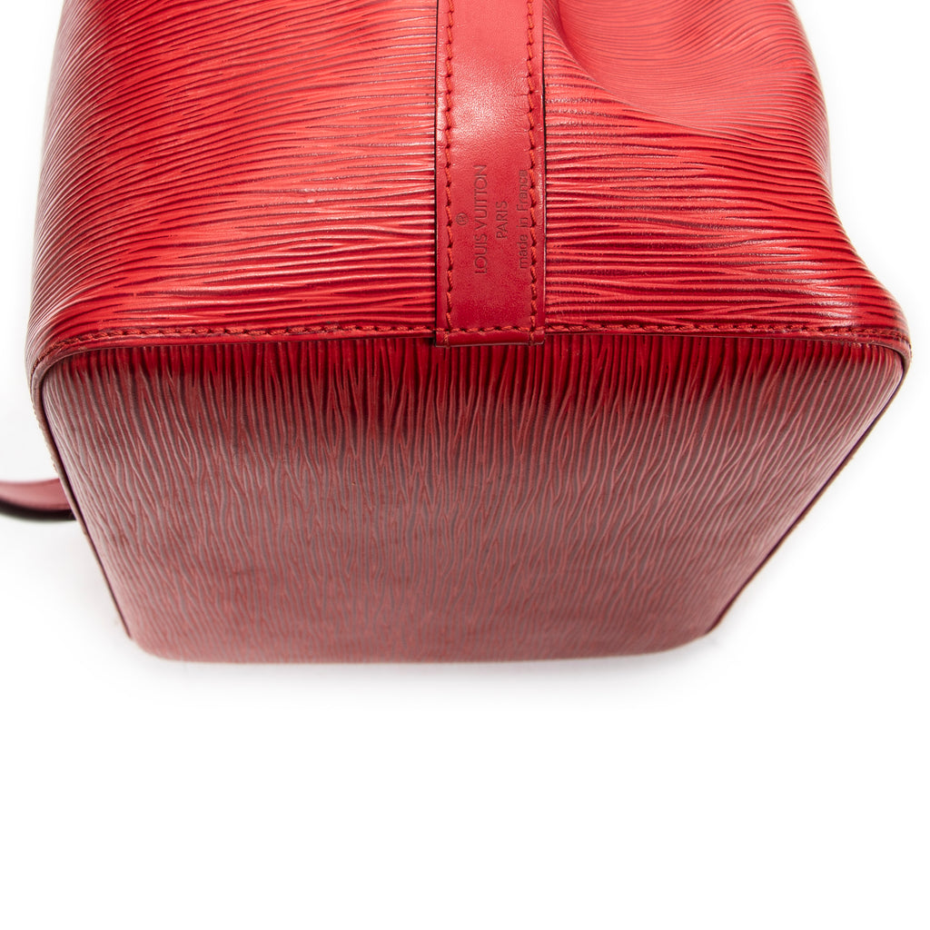 Shoulder Bag Noe PM Red Epi