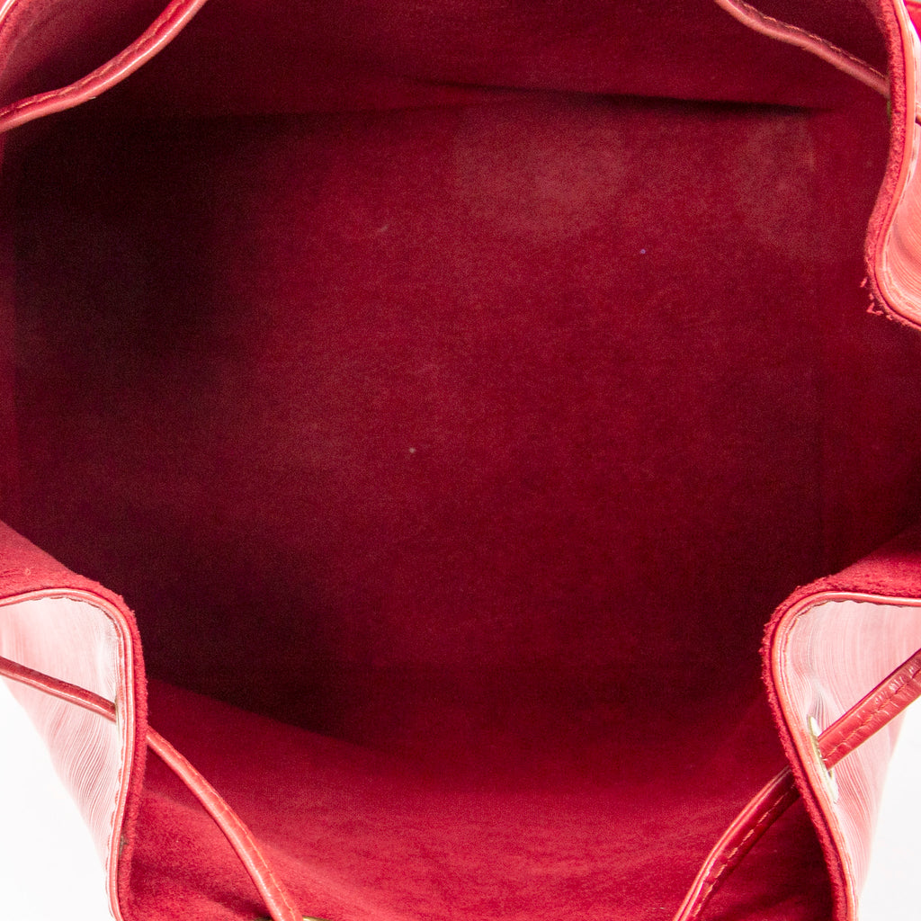 Shoulder Bag Noe PM Red Epi