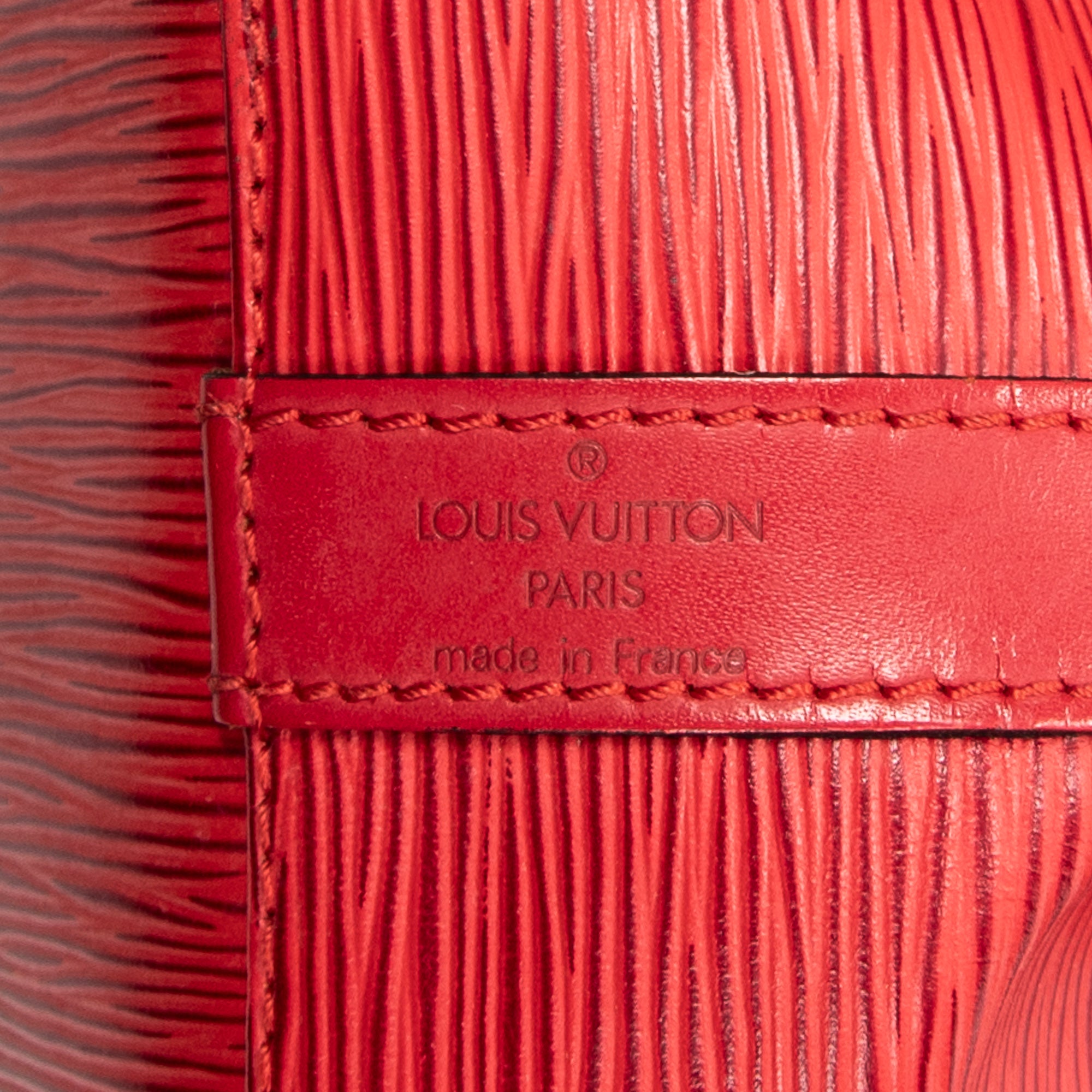 Shoulder Bag Noe PM Red Epi
