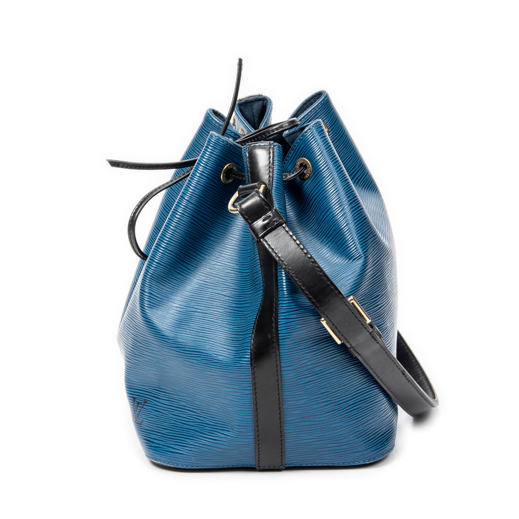 Shoulder Bag Noe Bicolor PM Blue Epi