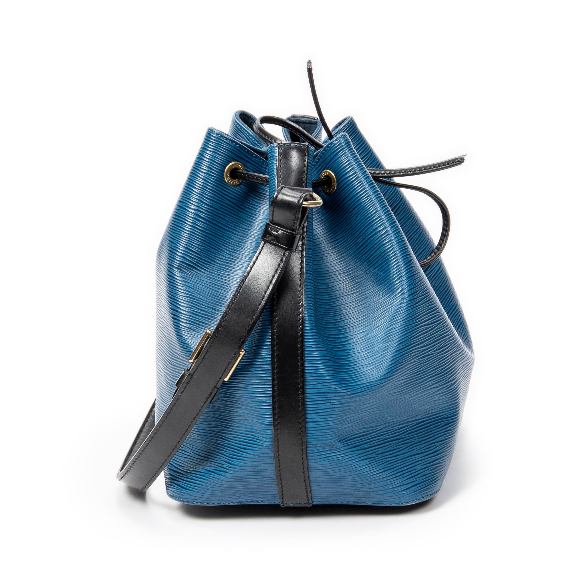 Shoulder Bag Noe Bicolor PM Blue Epi