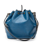 Shoulder Bag Noe Bicolor PM Blue Epi