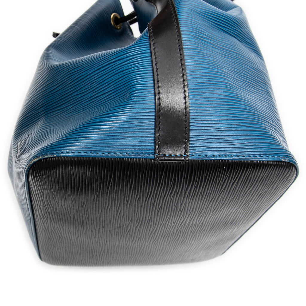 Shoulder Bag Noe Bicolor PM Blue Epi