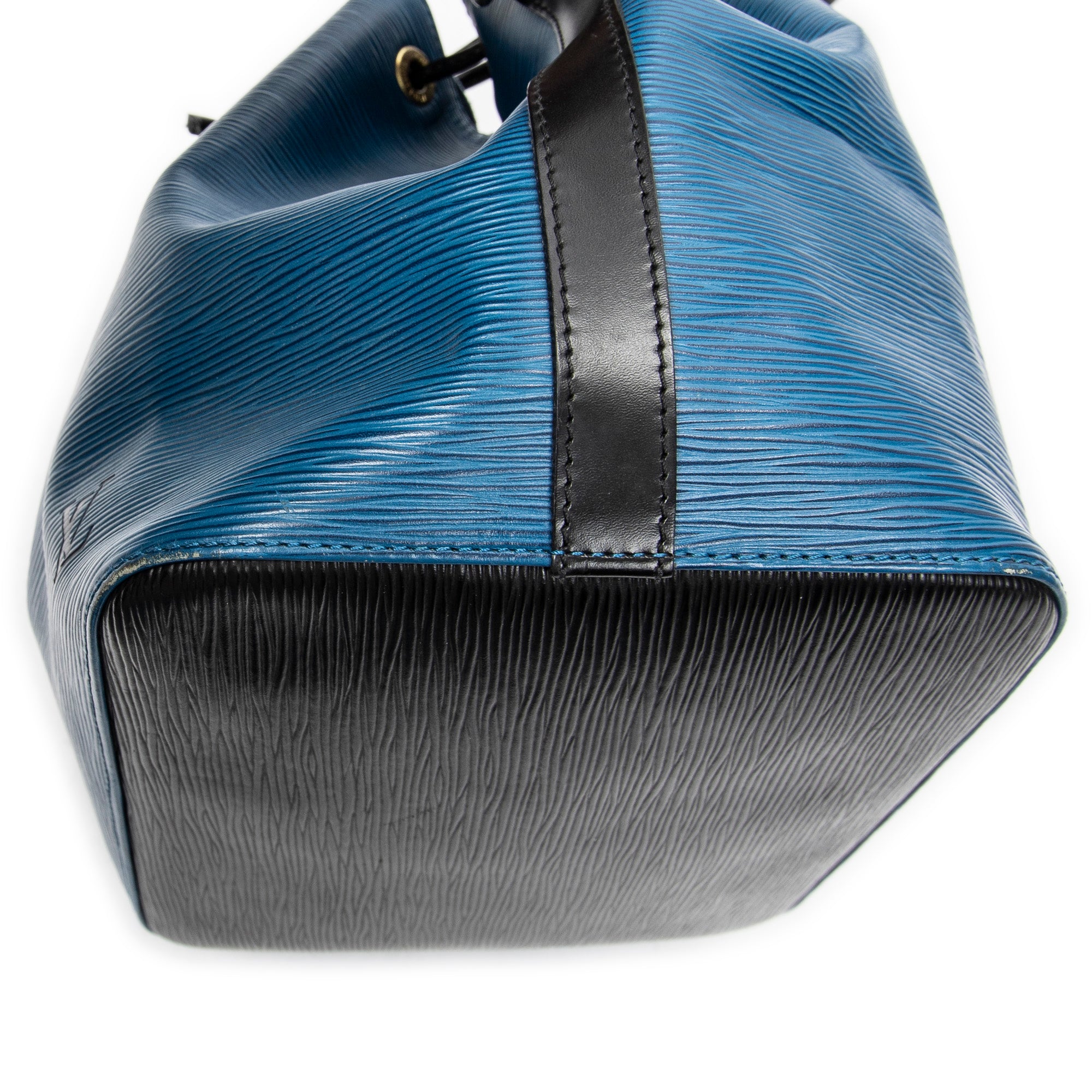 Shoulder Bag Noe Bicolor PM Blue Epi