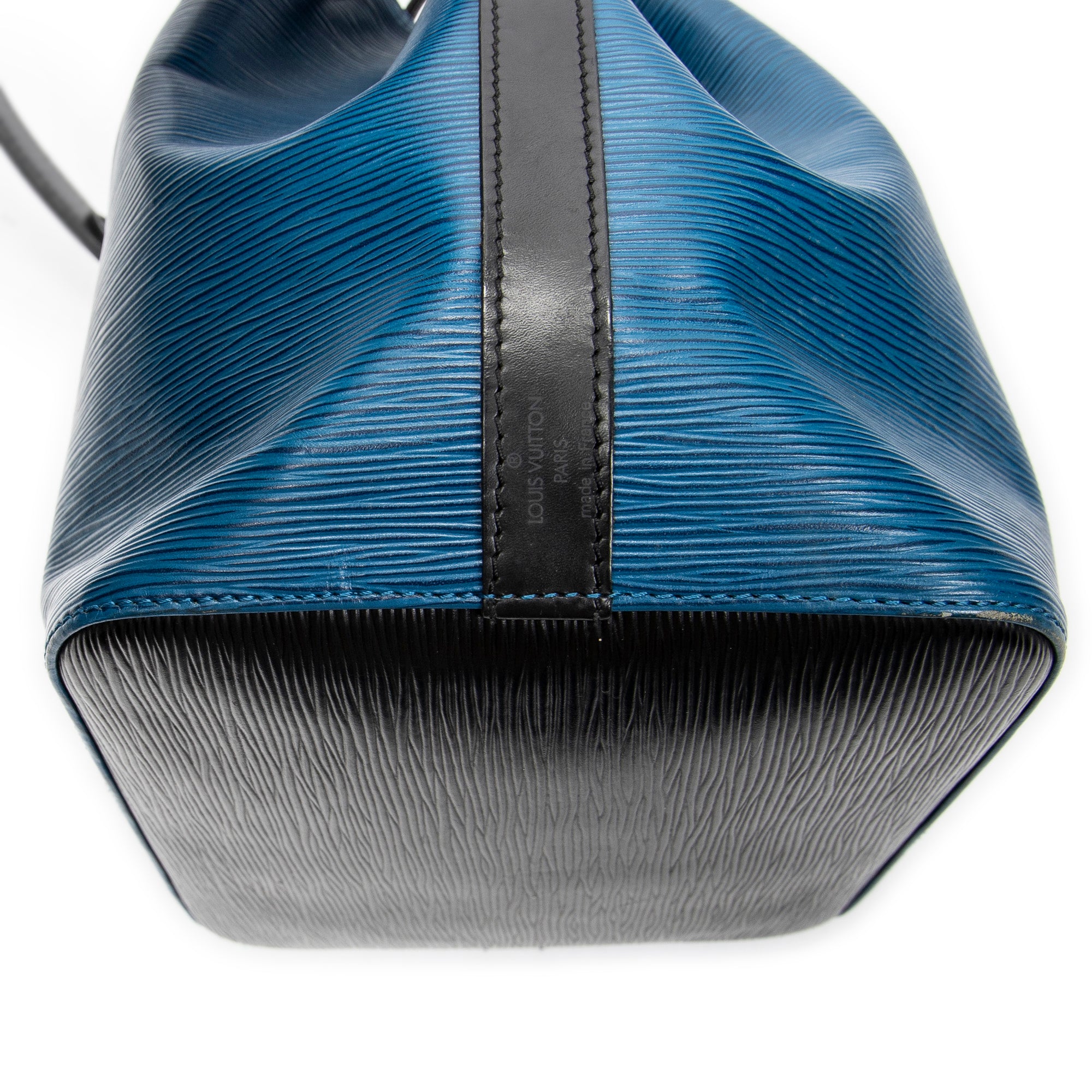 Shoulder Bag Noe Bicolor PM Blue Epi