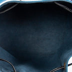 Shoulder Bag Noe Bicolor PM Blue Epi