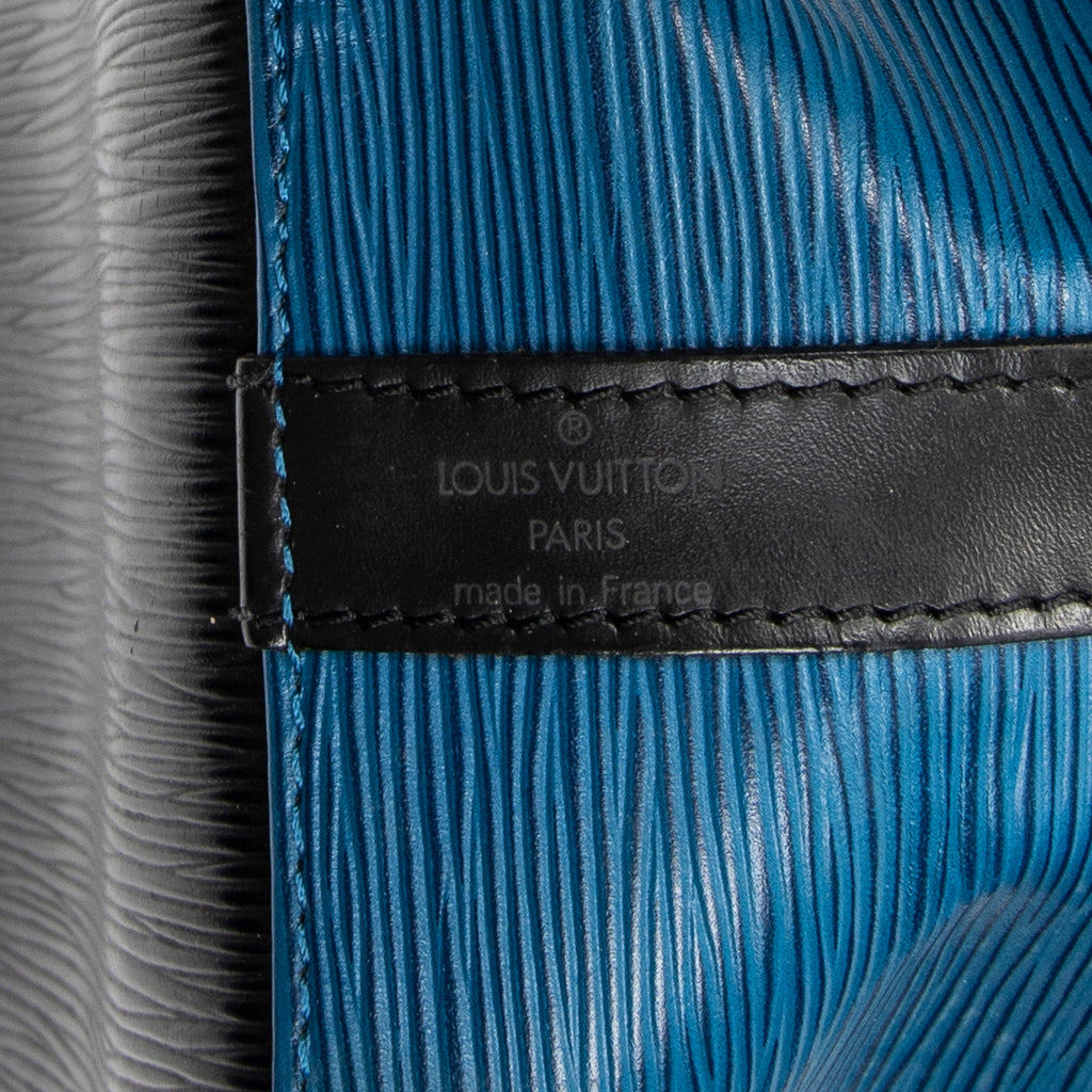 Shoulder Bag Noe Bicolor PM Blue Epi