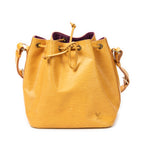 Shoulder Bag Noe PM Yellow Epi