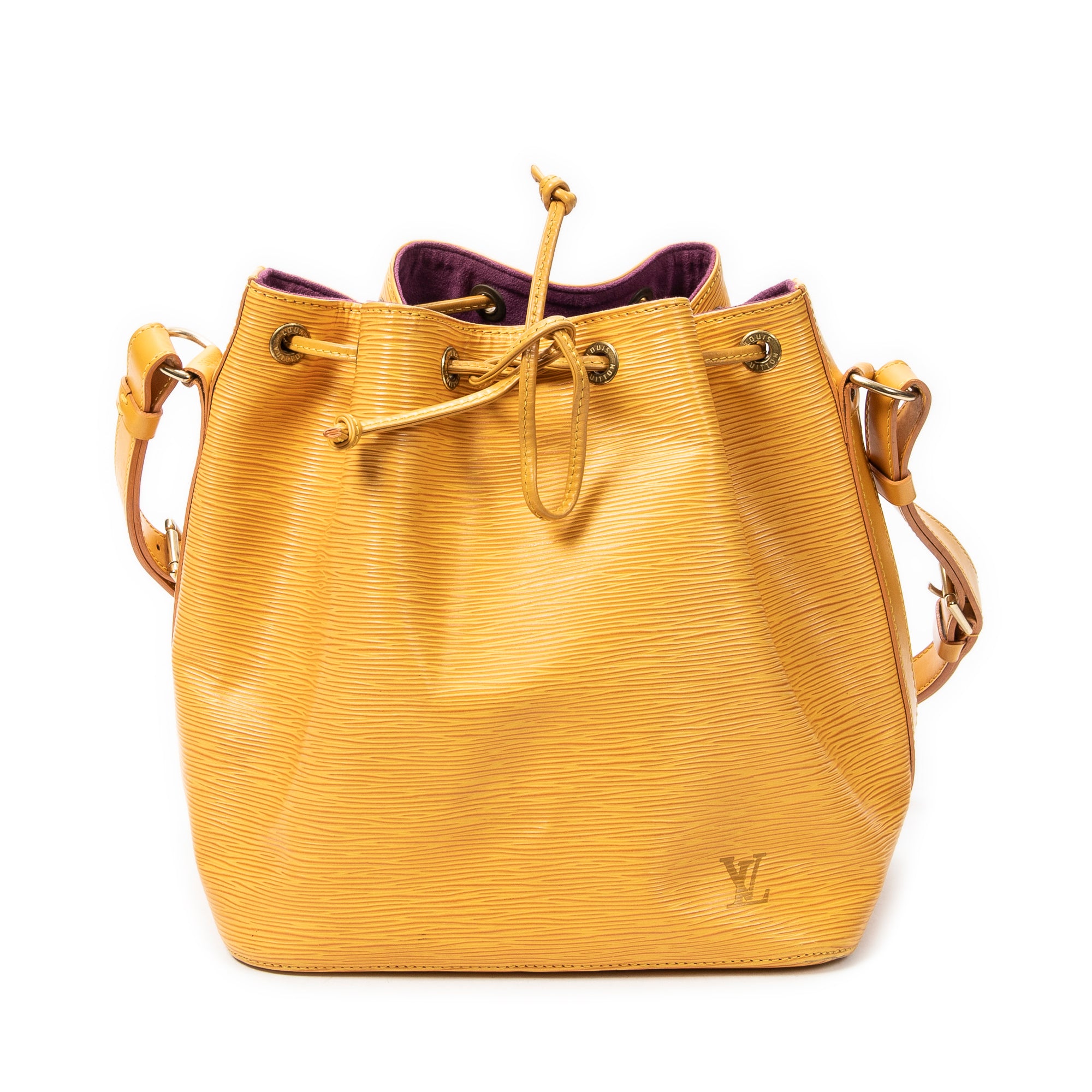 Shoulder Bag Noe PM Yellow Epi