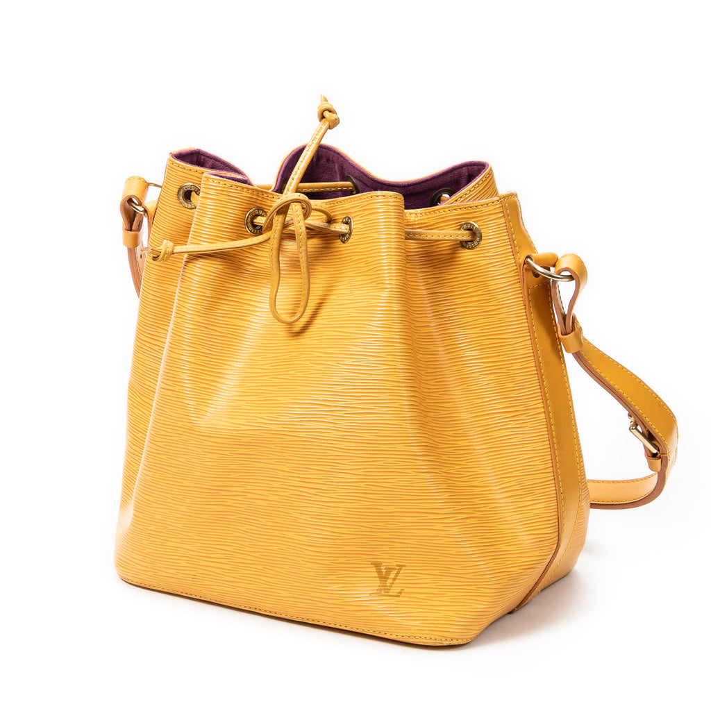 Shoulder Bag Noe PM Yellow Epi