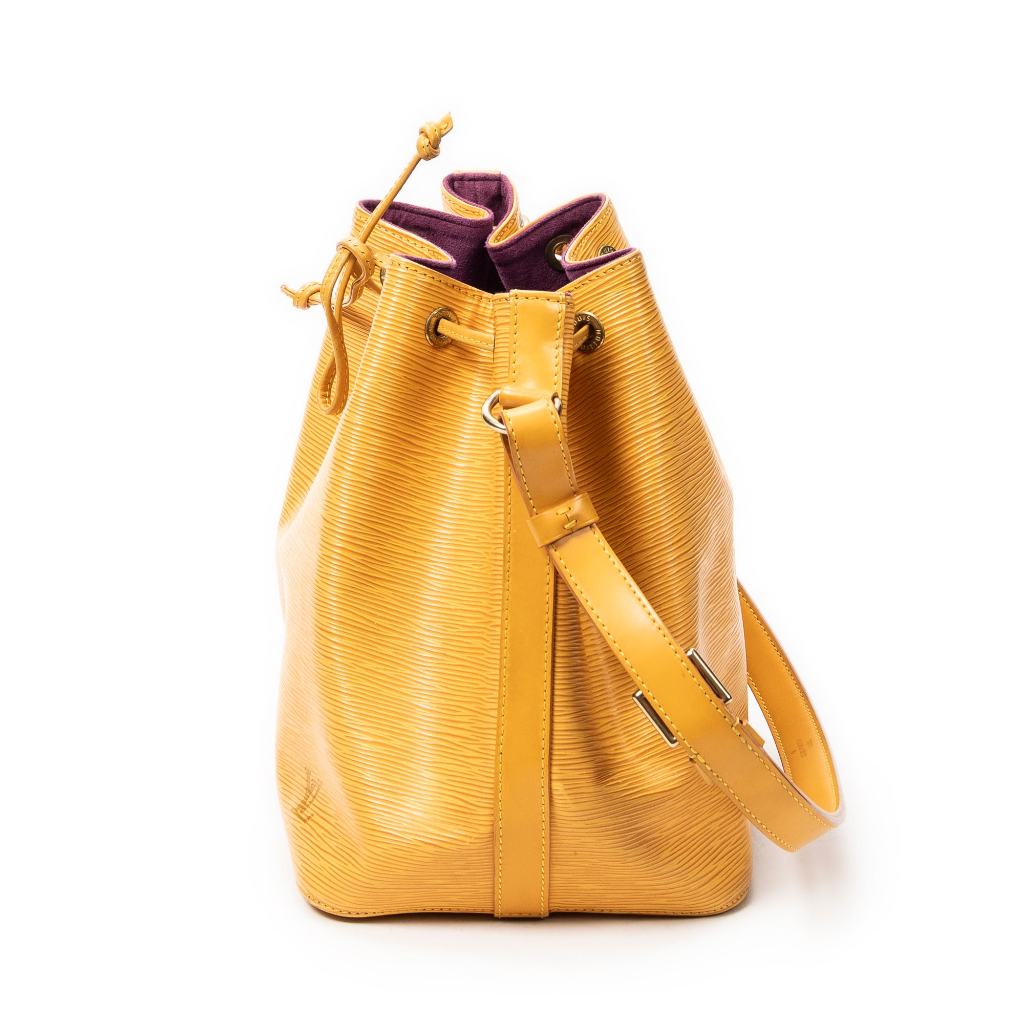 Shoulder Bag Noe PM Yellow Epi