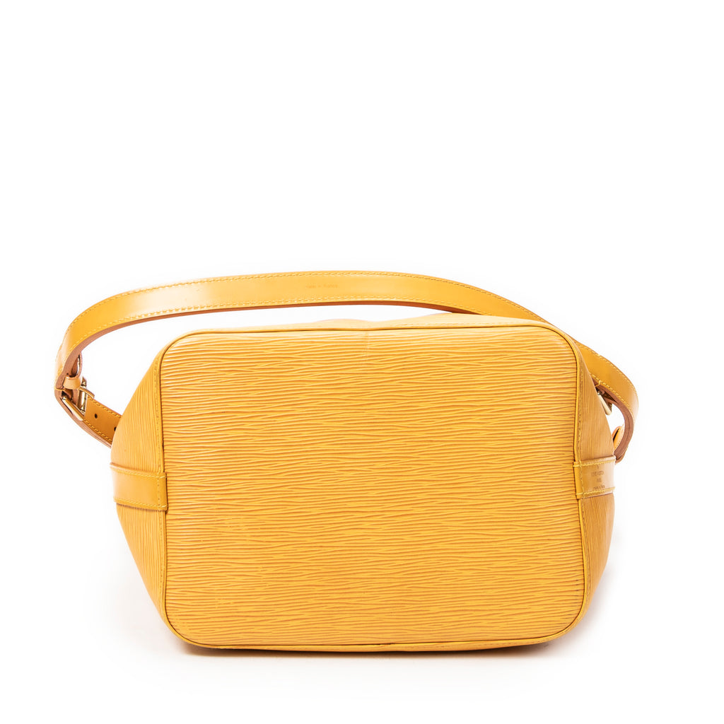 Shoulder Bag Noe PM Yellow Epi