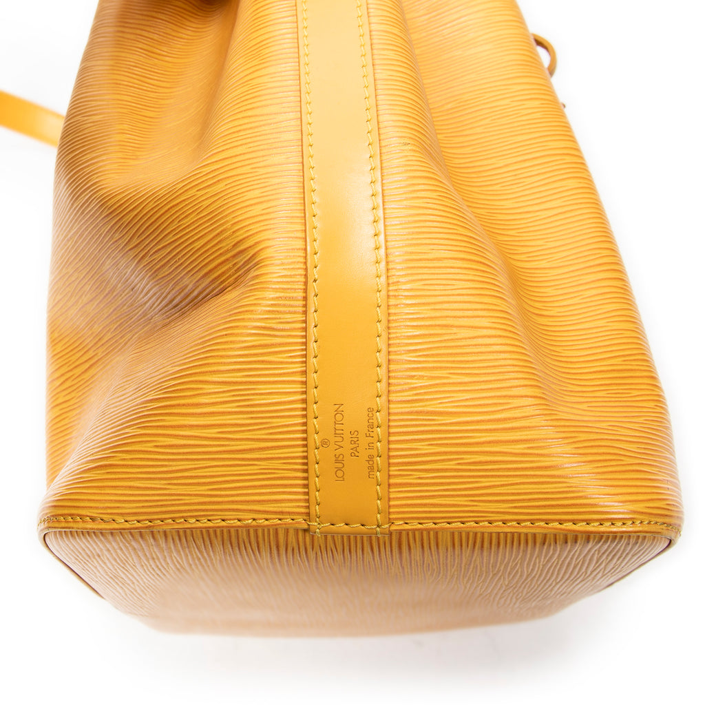 Shoulder Bag Noe PM Yellow Epi