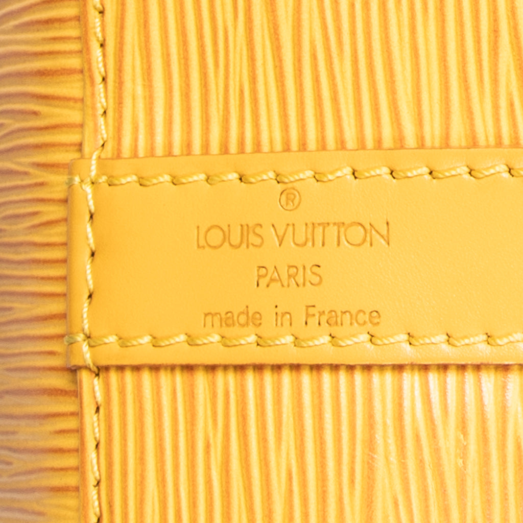 Shoulder Bag Noe PM Yellow Epi