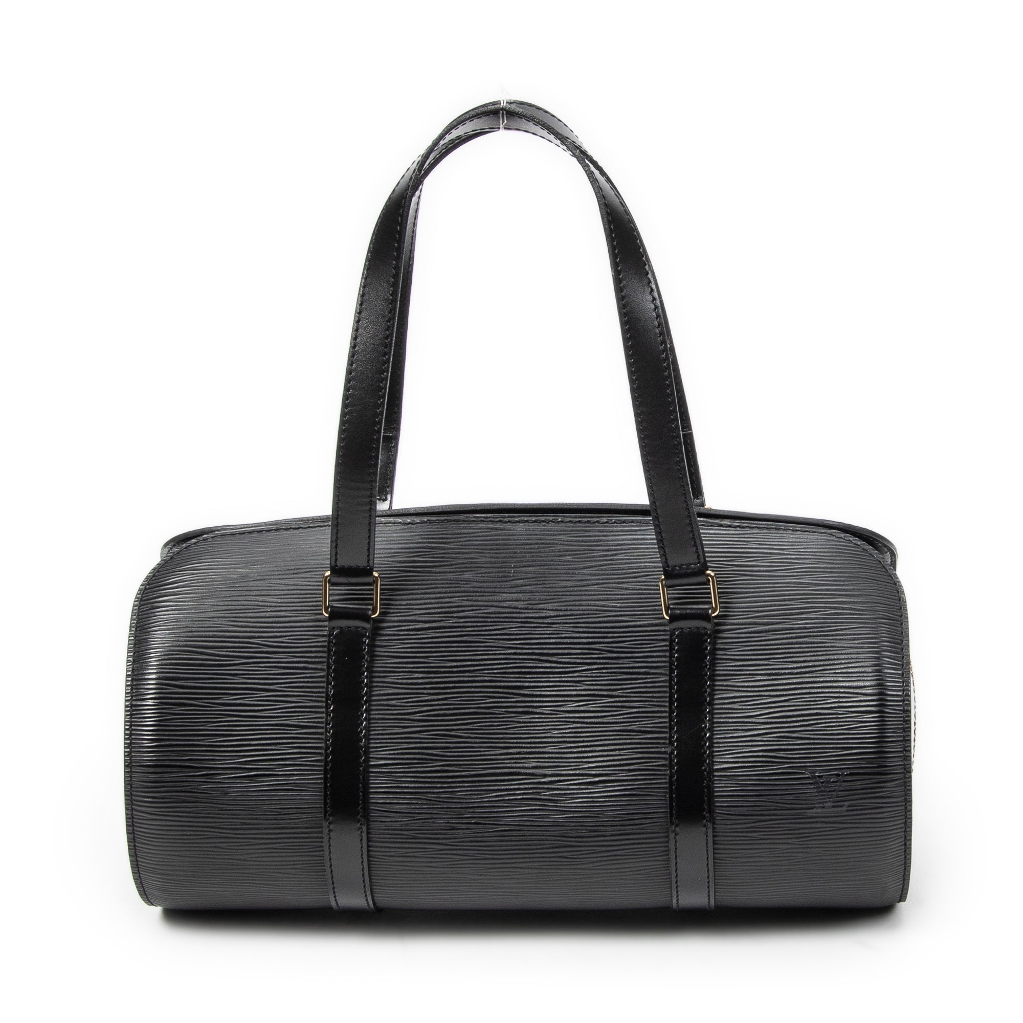 Handbag Soufflot Black Epi