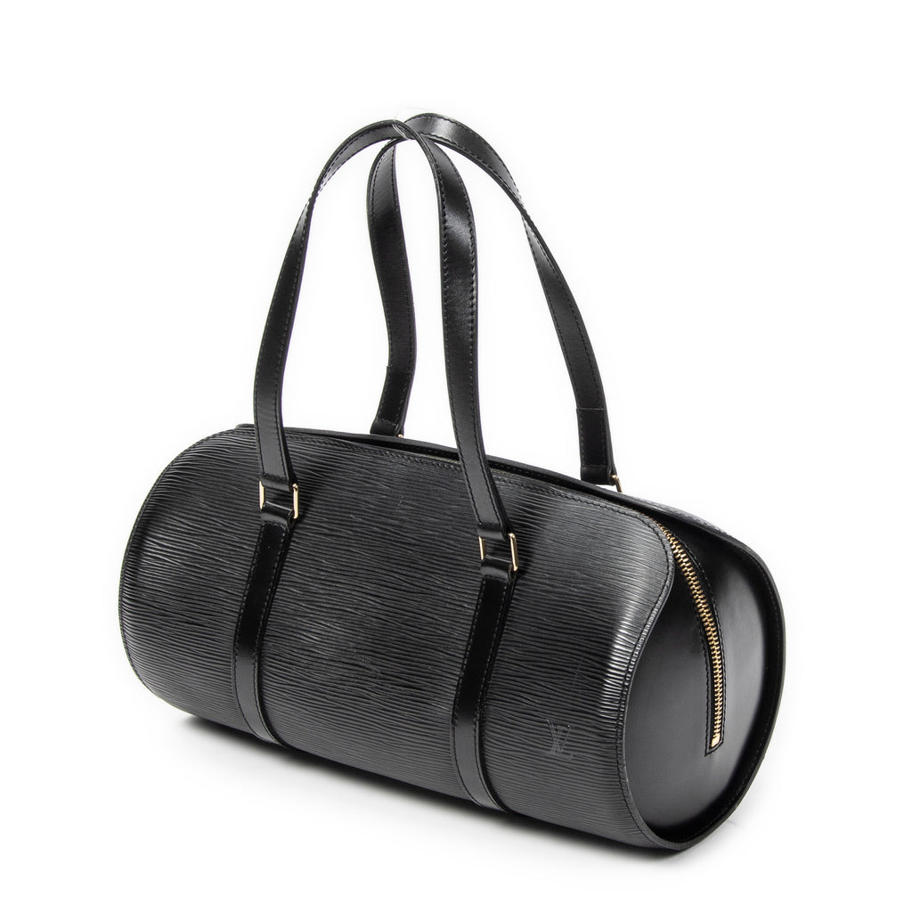 Handbag Soufflot Black Epi