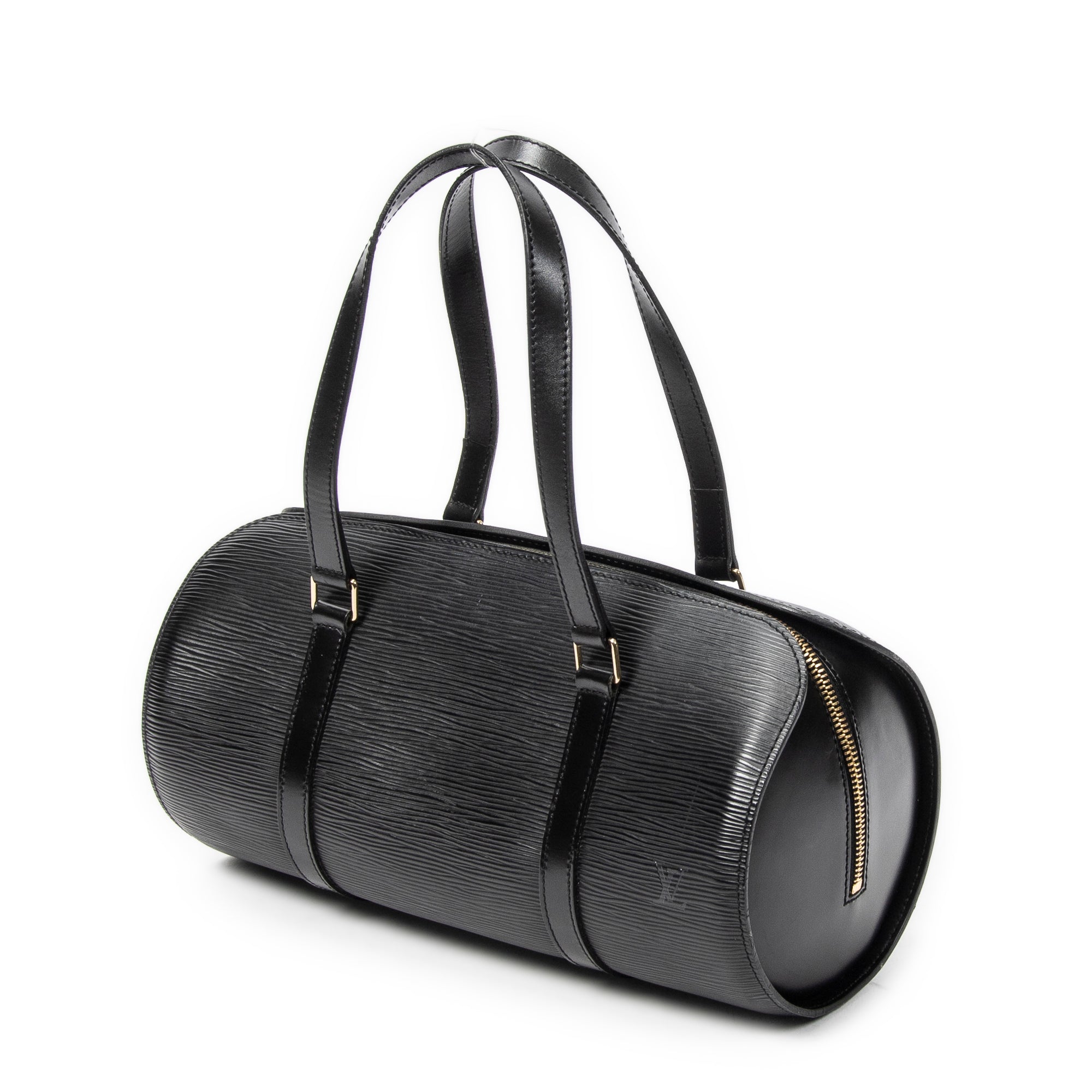 Handbag Soufflot Black Epi