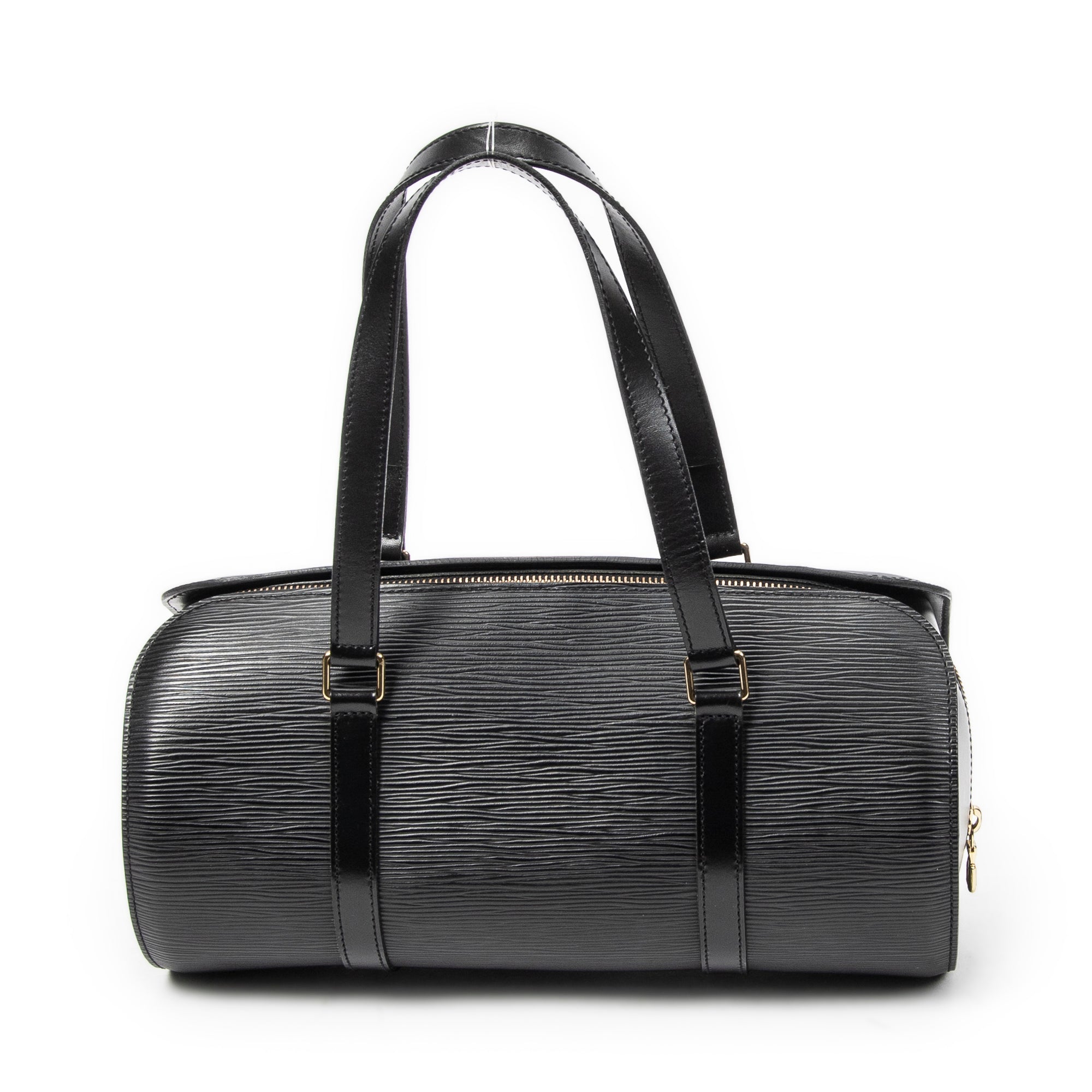 Handbag Soufflot Black Epi