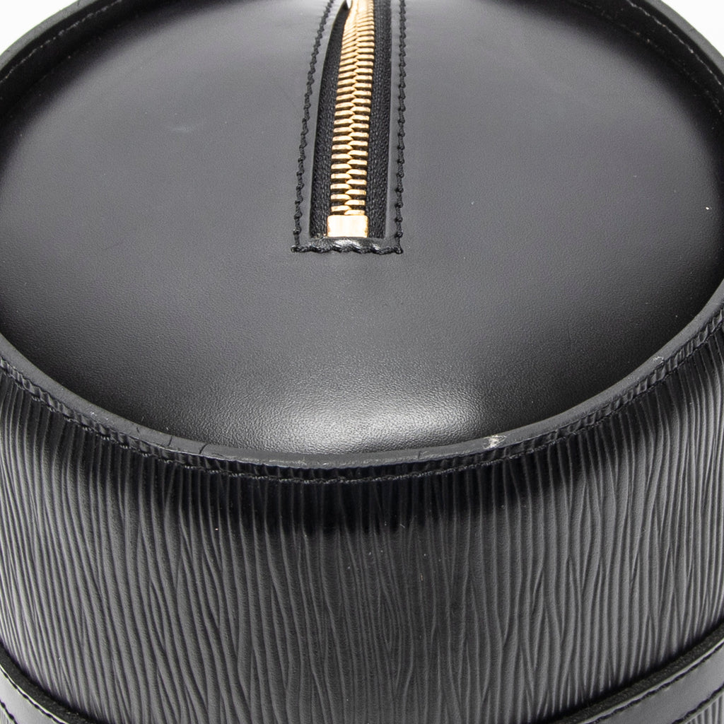 Handbag Soufflot Black Epi