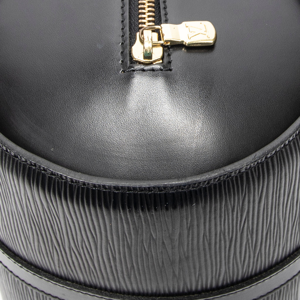 Handbag Soufflot Black Epi