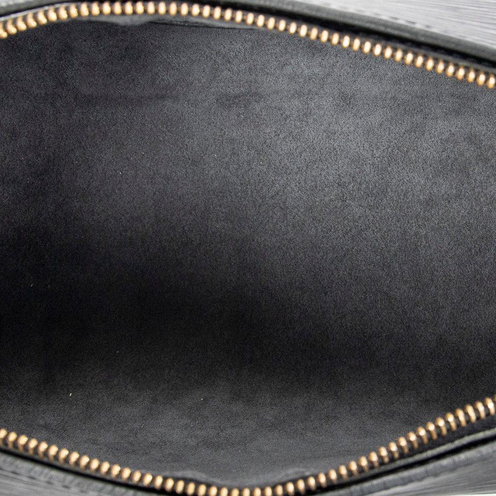 Handbag Soufflot Black Epi