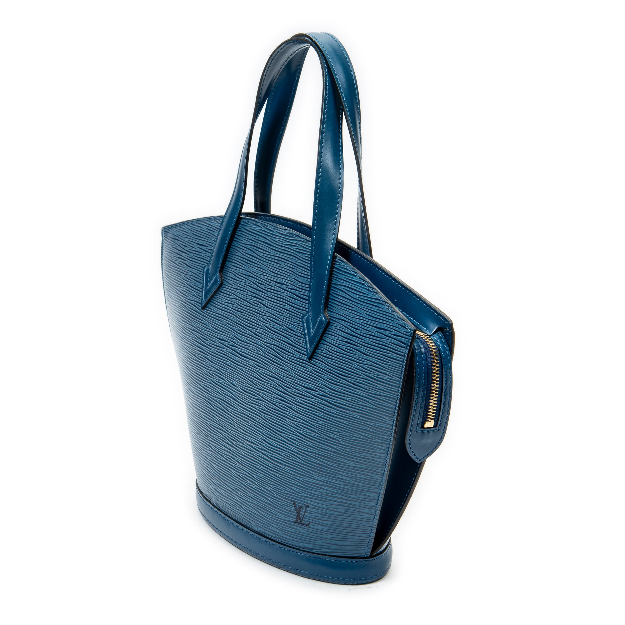 Handbag St-Jacques PM Blue Epi