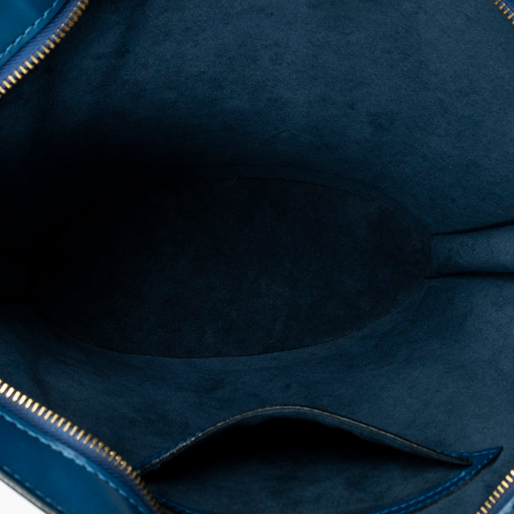 Handbag St-Jacques PM Blue Epi