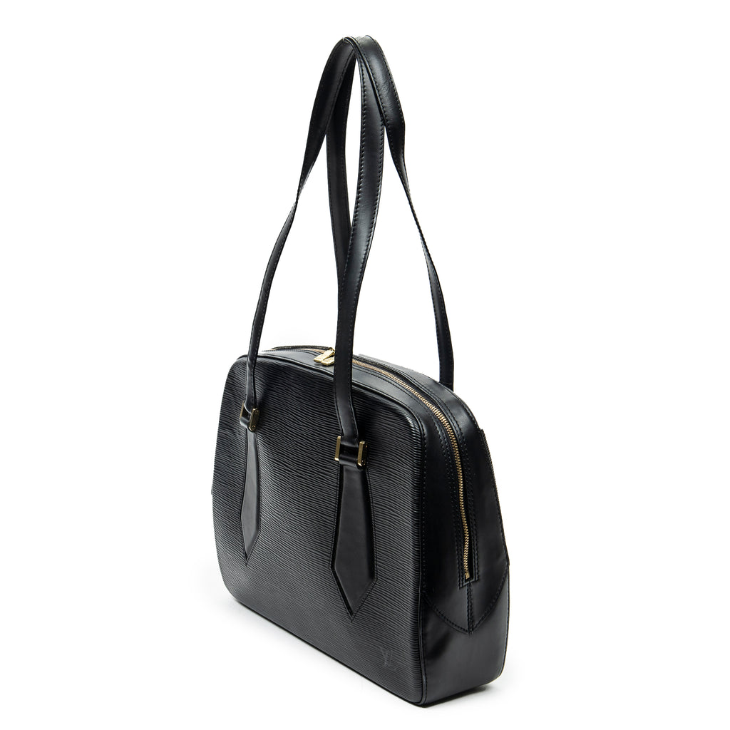 Shoulder Bag Voltaire Black Epi